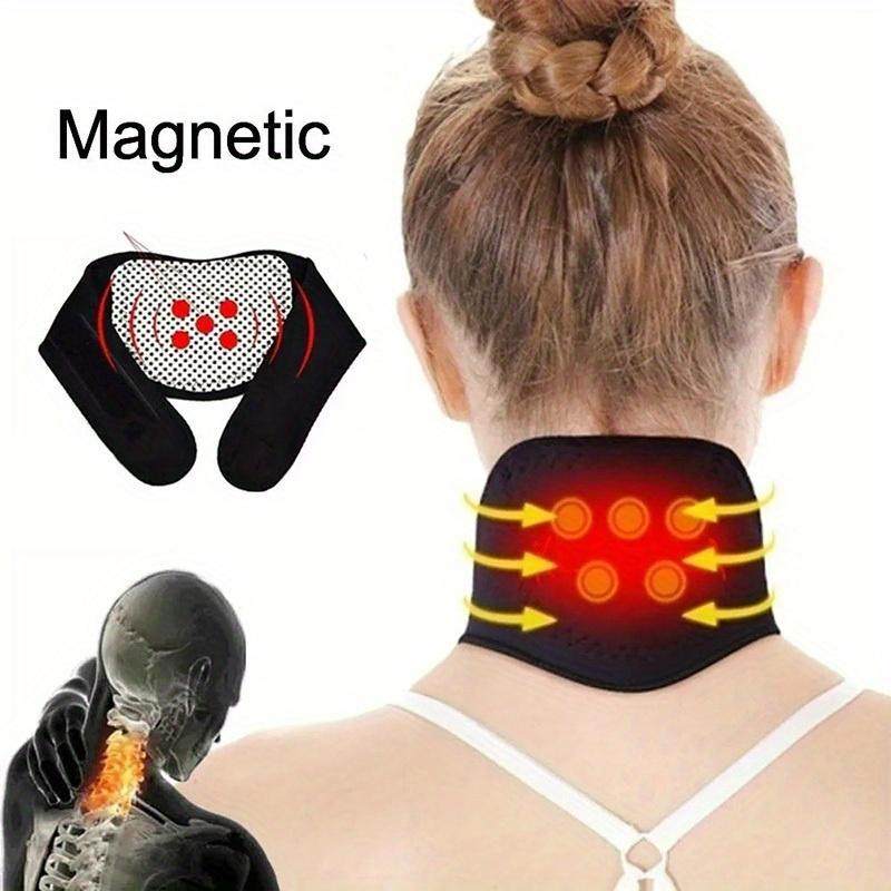 Self-heating Neck Warmer, 2 Counts Comfortable Support & Massage Neck Warmer for Pain Relief, Sports Neck Support for Men & Women, Sports & Outdoor Clothing Accessories 3