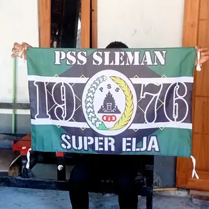 Bendera Printing Suporter Sepak Bola PSS SLEMAN ready stok