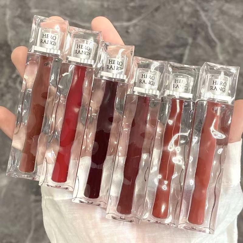 (Siêu hot) Son lì Herorange® chất kem lì nhung mịn lâu Trôi mềm môi Herorange Matte lip color Son23 7