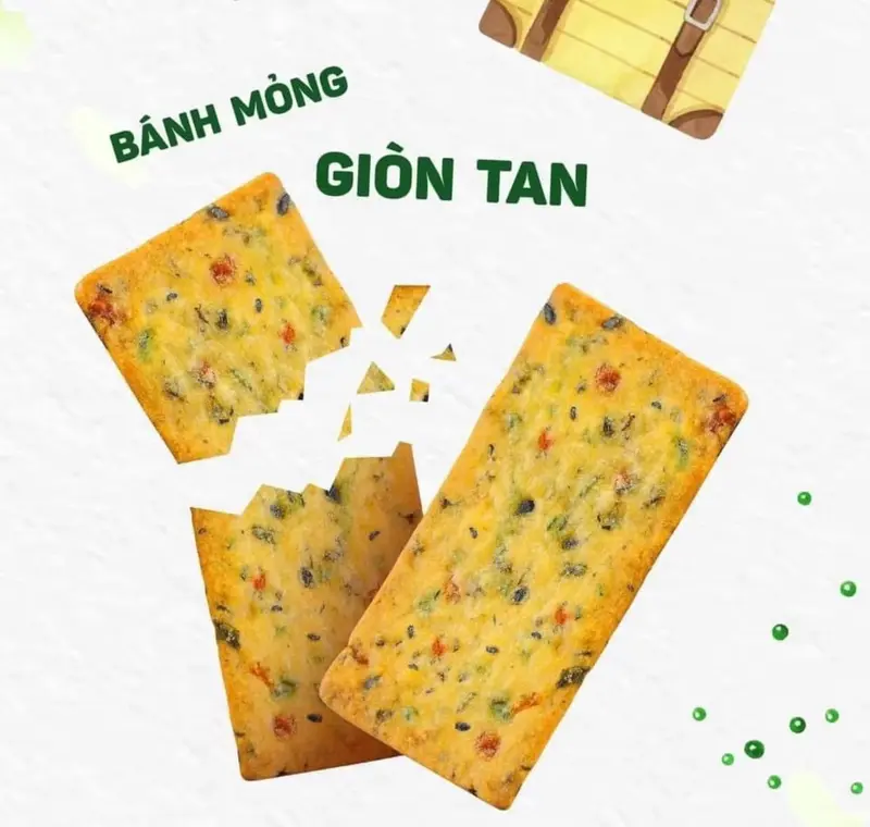 [NEW] Bánh Kenju vị rau củ 192g Snack Ăn Vặt 1