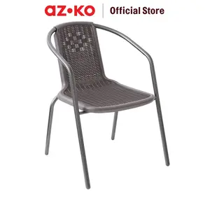 SOLEIL KURSI TERAS ROTAN - COKELAT TUA