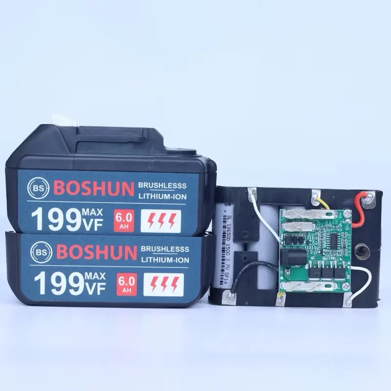 PIN 10 Cell 21V BOSHUN - CHÂN PIN PHỔ THÔNG M21 - BH 3 THÁNG 3