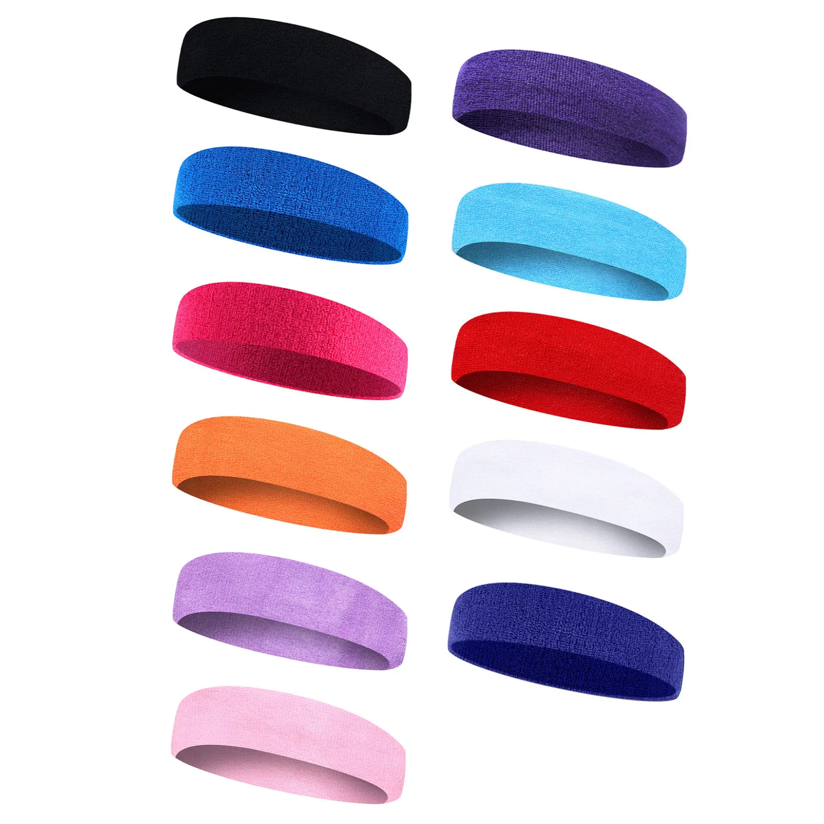 Mufeng Kids Boys Girls Sports Headband Football Soccer Baseball Moisture Wicking Sweatbands Running Head Band