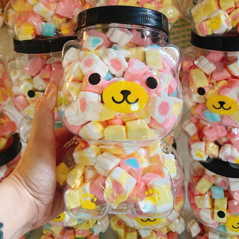 Kẹo Xốp Marshmallow Hộp Gấu Cute 300g MTFoods