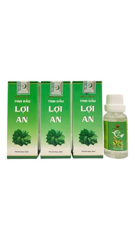 Product Introduction of Giá Sỉ 3 Lọ Tinh Dầu Lợi An chính hãng hỗ trợ ho,khò khè,ngạt mũi,bôi long đờm 18
