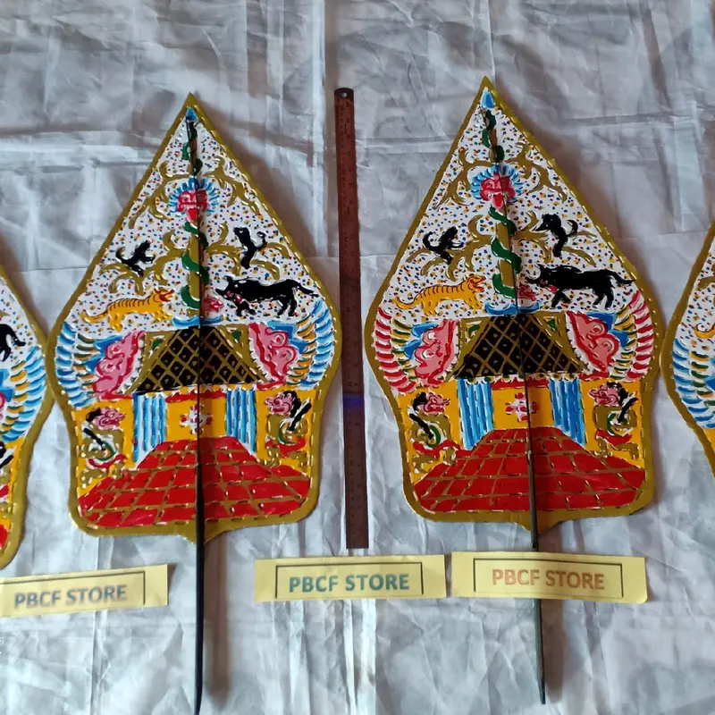 Wayang Gunungan ukuran +-60cm bahan Kertas Duplex 6