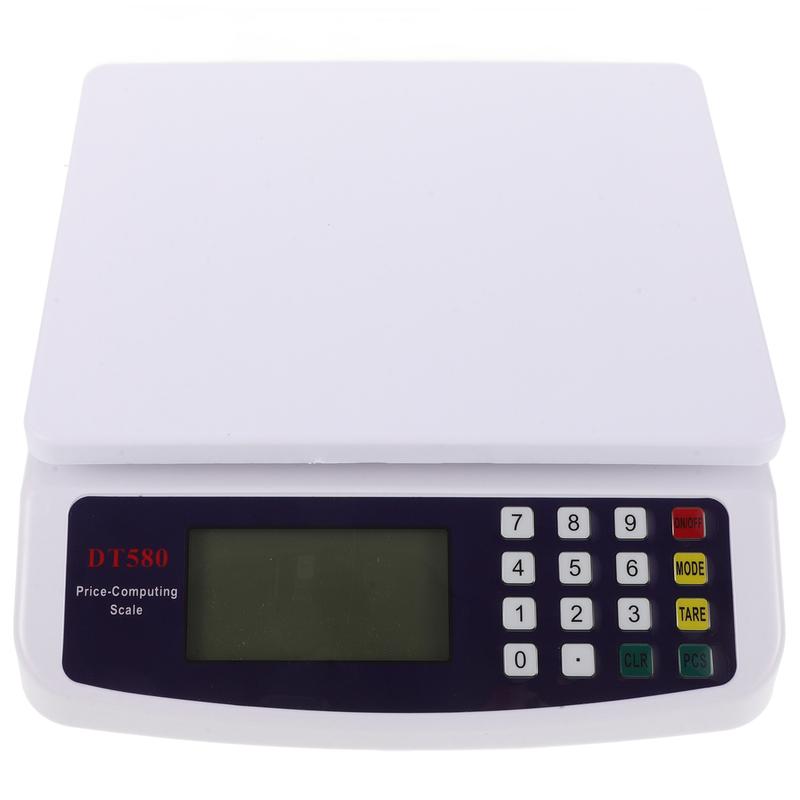Cân Trọng Lượng Màn Hình LCD, Cân Gram Điện Tử Chính Xác, Để Theo Dõi Cơ Thể, Thích Hợp Cho Việc Nướng Em Bé, Thịt Và Thực Phẩm, Vật Liệu Nhựa, 24,00X22,00X6,60CM 4
