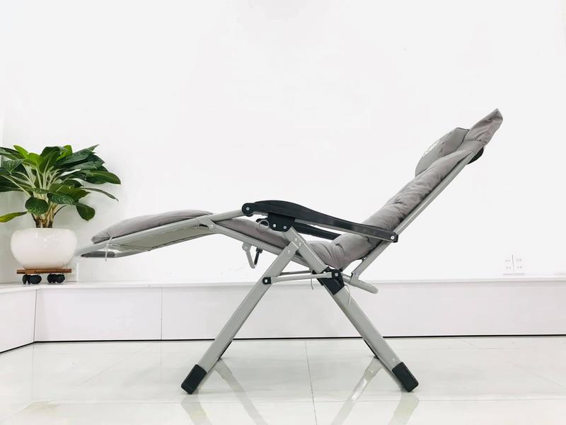 COMBO Ghế Xếp Thư Giãn 179 + Nệm Ghế - Tải Trọng 300kg, Ngã Tối Đa 165 Độ 8