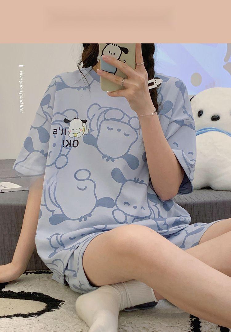 Product Introduction of Pure Cotton Pajamas for Female Students New Sweet and Beautiful Home Wear Suit 28