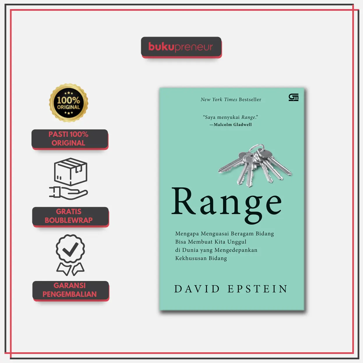 Buku Range - David Epstein