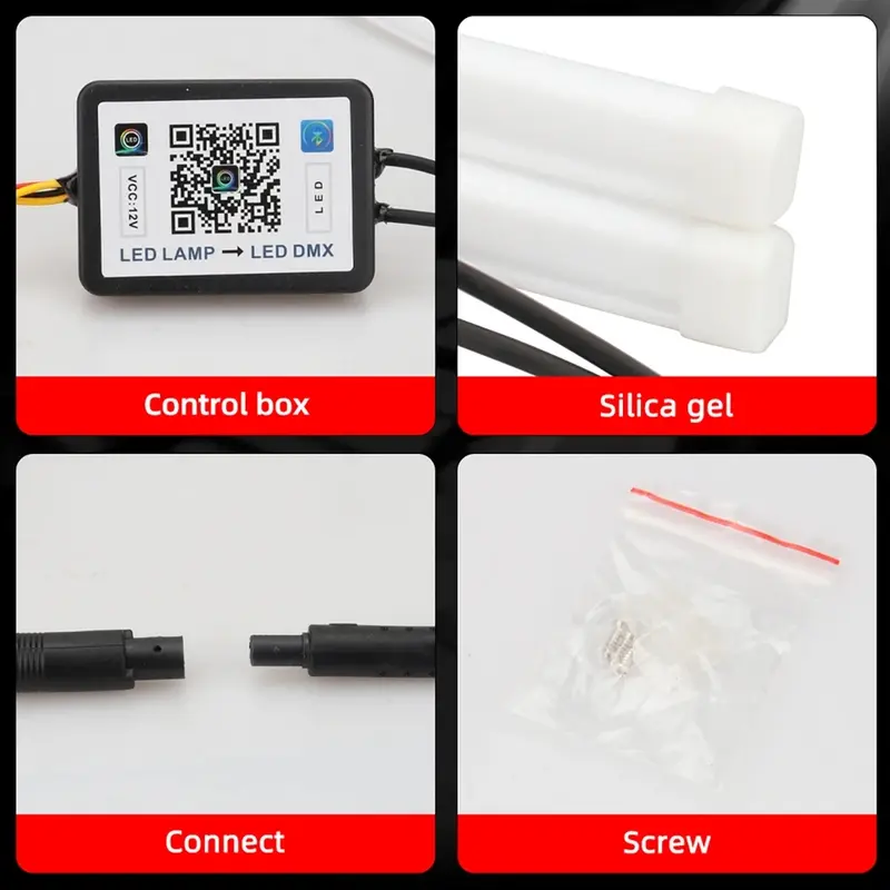 LED ALIS SMART RGB MATRIX APP CONTROL TUBE MOTOR MOBIL + BISA SEIN L1 Pro 1