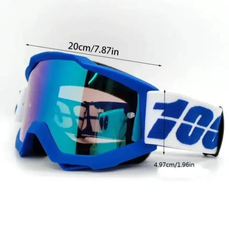 Product Introduction of Outdoor Cycling Goggles, Adjustable Elastic Band Goggles with Reflective Lens, Windproof & Sandproof Goggles for Outdoor Sports 1