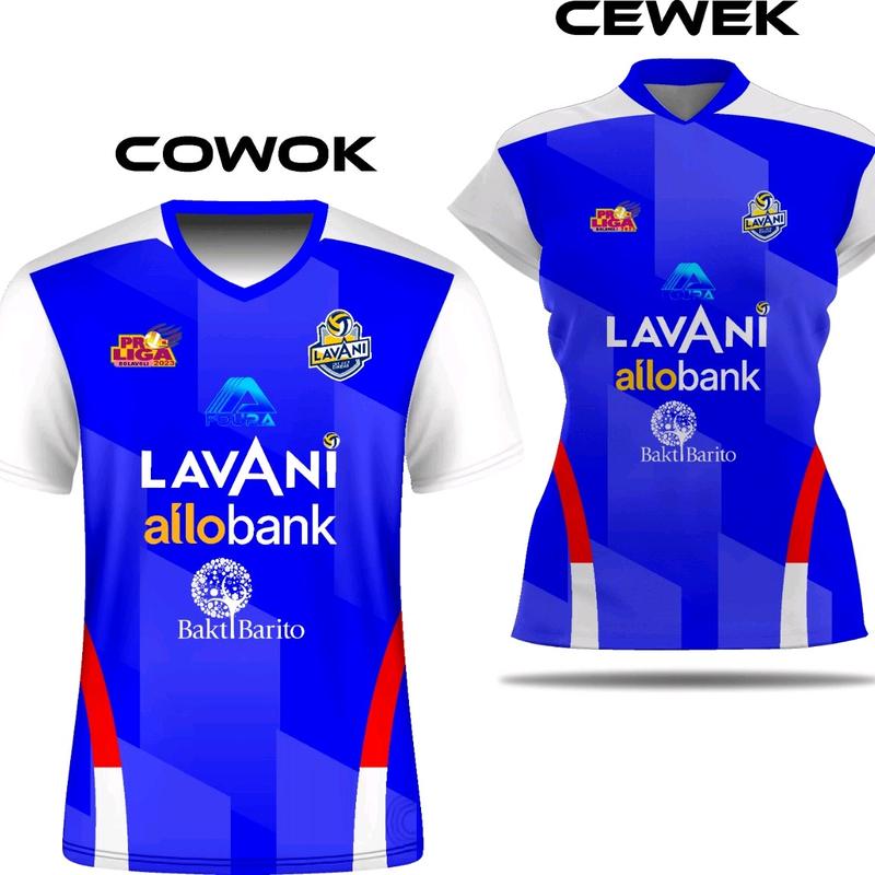 Jersey Proliga 2023 BEBAS NAMA DAN NOMOR Sport 3