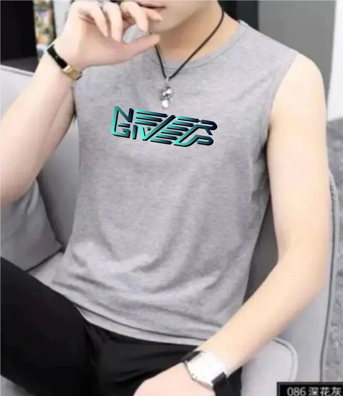 Singlet Pria Keren logo Bahan Kualitas Premium Keren Kekinian Santai Distro 2