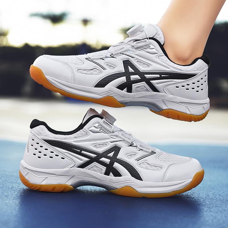 Factory in Stock Cross-Border Badminton Shoes Student Competition Training Shoes Men's Mesh Breathable and Wearable Tennis Shoes Wholesale 3