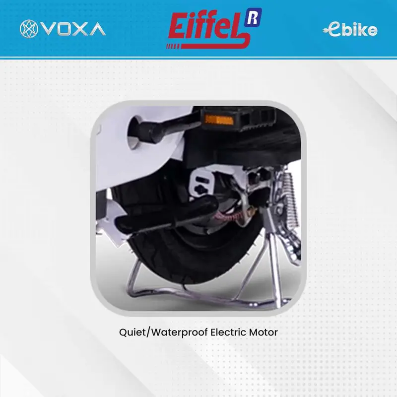 VOXA Sepeda Listrik Eiffel Rider Terbaru 500 watt 48V/12AH sepeda motor Murah Dewasa dan Anak Rekomendasi Terbaik  Garansi Resmi Ban Lampu 7