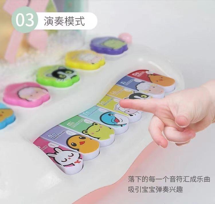 Product Introduction of Đồ Chơi Nhạc Cụ Trẻ Em, Đàn Piano Điện Tử Cho Bé, Thích Hợp Cho Trẻ Sơ Sinh 0-1-3 Tuổi, Giáo Dục Sớm Cho Trẻ Sơ Sinh, Đồ Chơi Cho Bé Trai Và Bé Gái 2-4 Tháng Tuổi, Giáo Dục, Năm 2025 Với 37.000 Đánh Giá 8