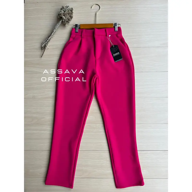 Celana Wanita Kekinian Pensil Scuba - Scuba Pants Premium Panjang Kulot 6
