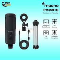 Gambar Maono AU-PM360TR Condenser Microphone XLR to Jack 3.5mm - Original dari Tokosound Proaudio Kota Administrasi Jakarta Barat 3 Tokopedia