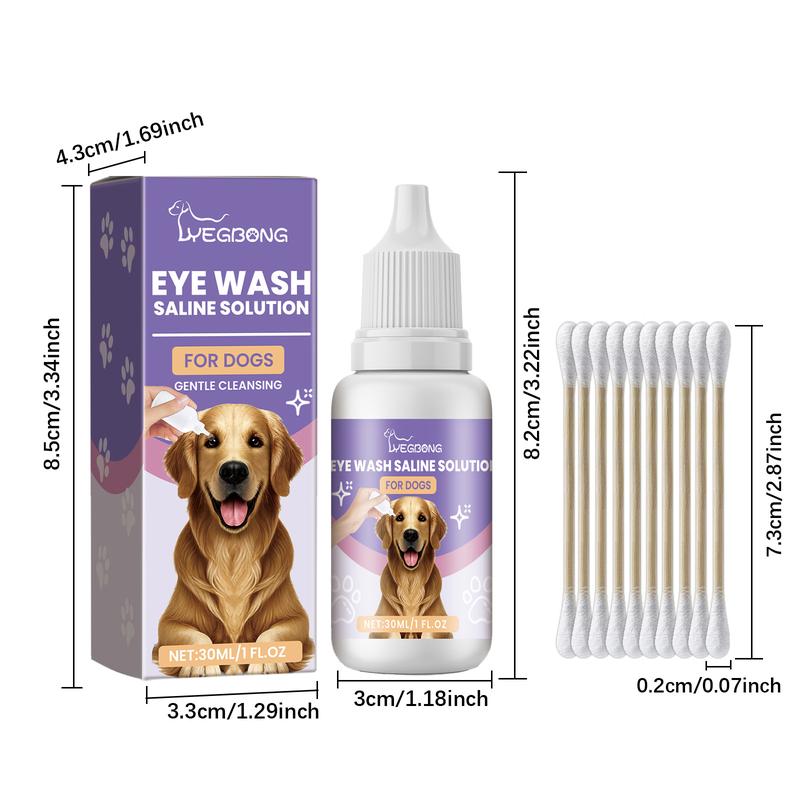 Product Introduction of [OY Pet Shop] Normal Saline Eye Cleaning Solution for Dogs Tears and Tears Cleaning and Soothing Eyes for External Use 0
