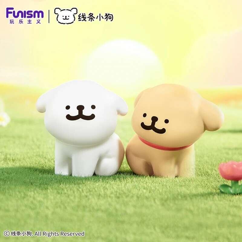 Maltese Happy Sng Series Hot Trend Playing Bd Boxes Cute Doll Mode Desktop Decorations Ornaments Toys Collection Gifts 3