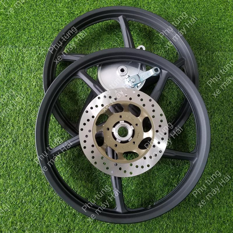 Bánh mâm 5 cây dành cho các dòng HONDA WAVE ZX và FUTURE đời đầu HONDA WAVE thái 110 thắng đĩa trước 5 ốc HTH1127 MSP 0081