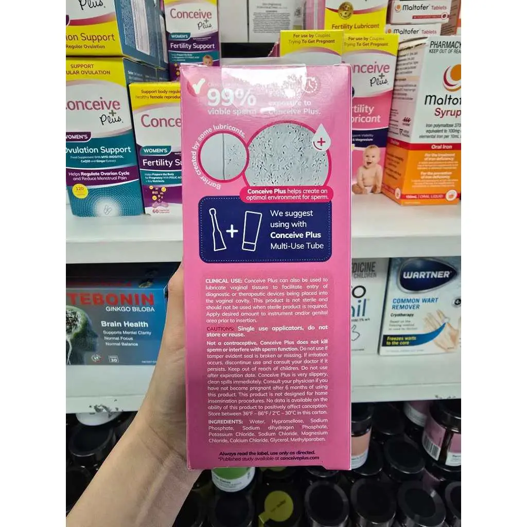 Conceive Plus Fertility Lubricant Pre-filled Applicators (8*4gm) - TikTok Shop Malaysia Conceive Plus Fertility Lubricant Pre-filled Applicators (8*4gm) - TikTok Shop Malaysia