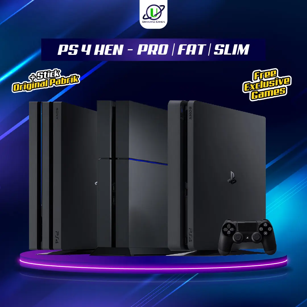 PS 4 Hen Fat/Slim/Pro Scon Bundle Stik OM - 500gb/1Tb/2Tb