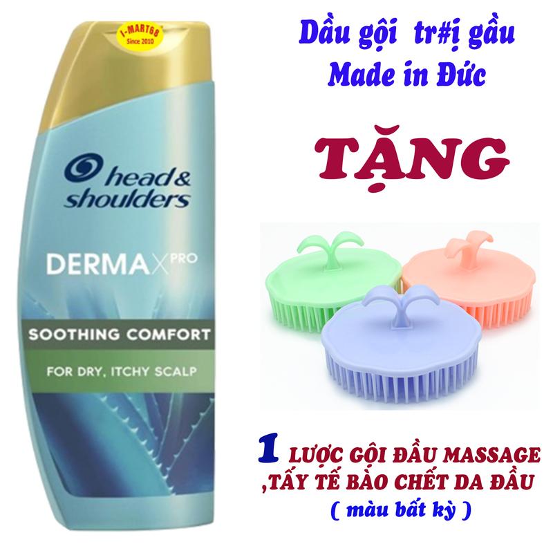 DẦU GỘI HEAD & SHOULDERS - PRO DERMA - HỖ TRỢ GIẢM GÀU, NẤM DA ĐẦU - 400ML