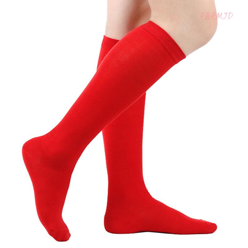 Product Introduction of Womens Knee High Stockings Pure School Style Solid Color Elastic Casual Fashion Comfortable Knee Socks 23