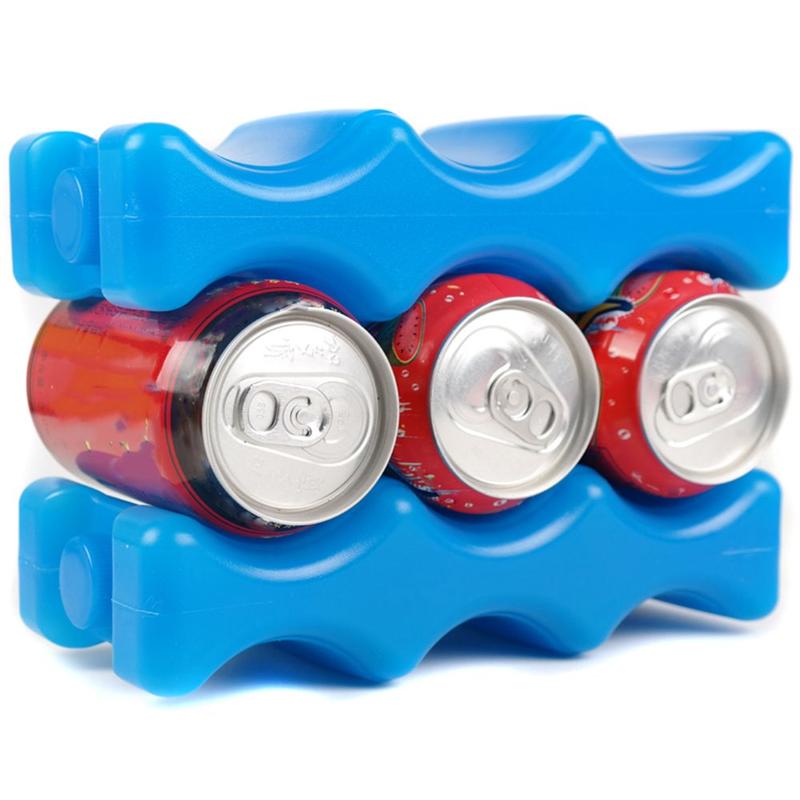 Product Introduction of 2Pcs New Lunch Box Picnic Travel Water injection Gel Freezer Ice Blocks Cooler Pack 15