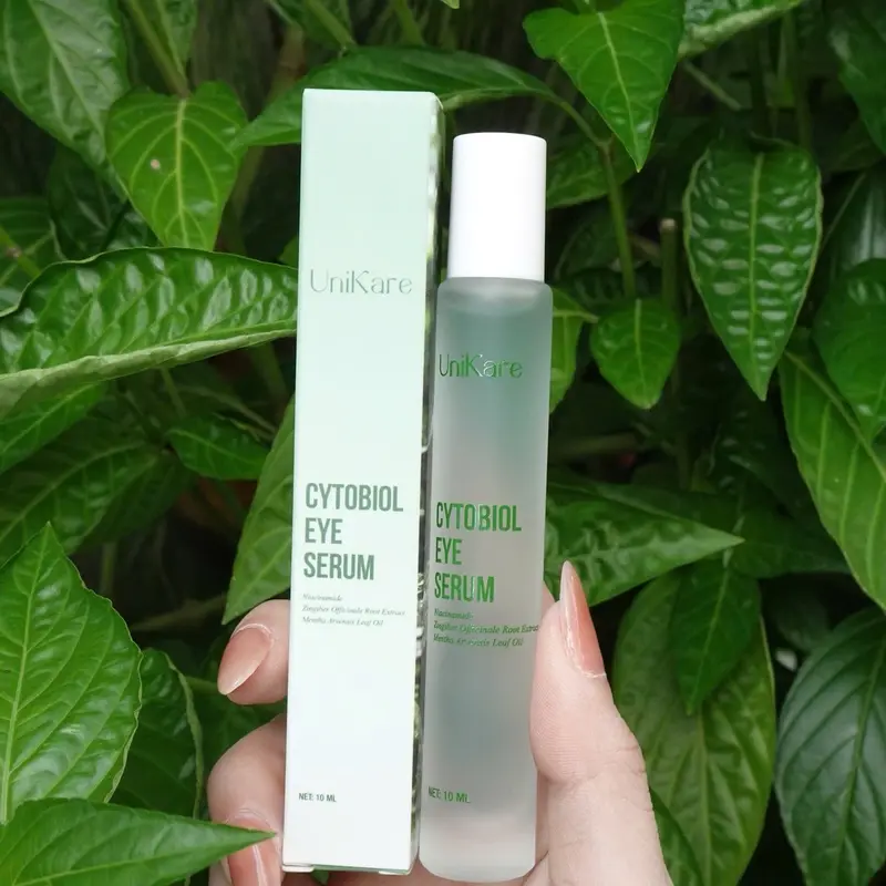 COMBO 2 Serum Tinh Chất Hỗ Trợ Cải Thiện Quầng Thâm & Bọng Mắt, Mỏi Mắt Cytobiol Eye 10ml, UNIKARE, Nam Nữ   Skincare 5