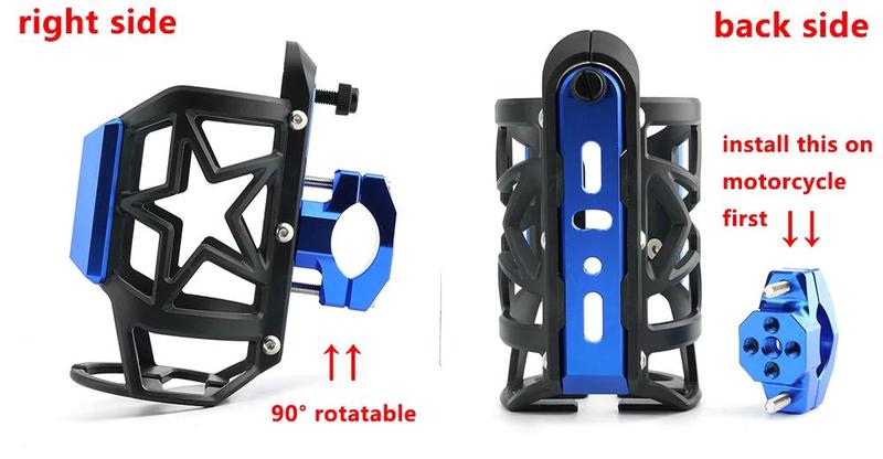 Product Introduction of For Honda ADV350 Accessories Motorcycle CNC Beverage Water Bottle Cage Drink Cup Holder Sdand Mount ADV 350 2024 25
