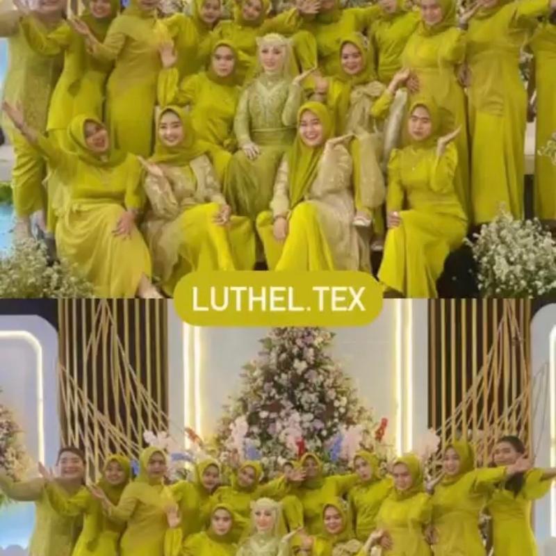 Paket Bridesmaid Satin Velvet + Paperbag TERMURAH 8