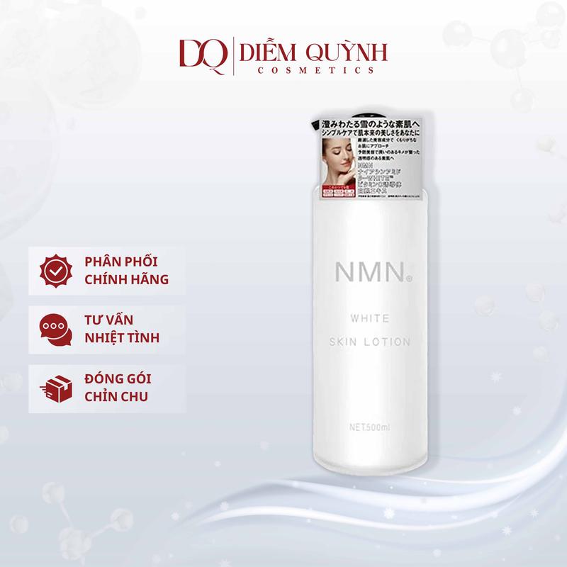 Nước hoa hồng NMN White Skin Lotion Nhật Bản 500ml