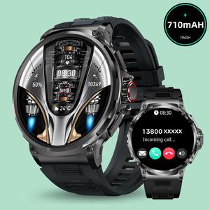 Outdoor Sports Smart Watch, Multifunctional 1.85 Inch HD Screen Smart Watch, Fitness Tracker with 100+ Sports Modes, Waterproof Smart Watch for iPhone Android