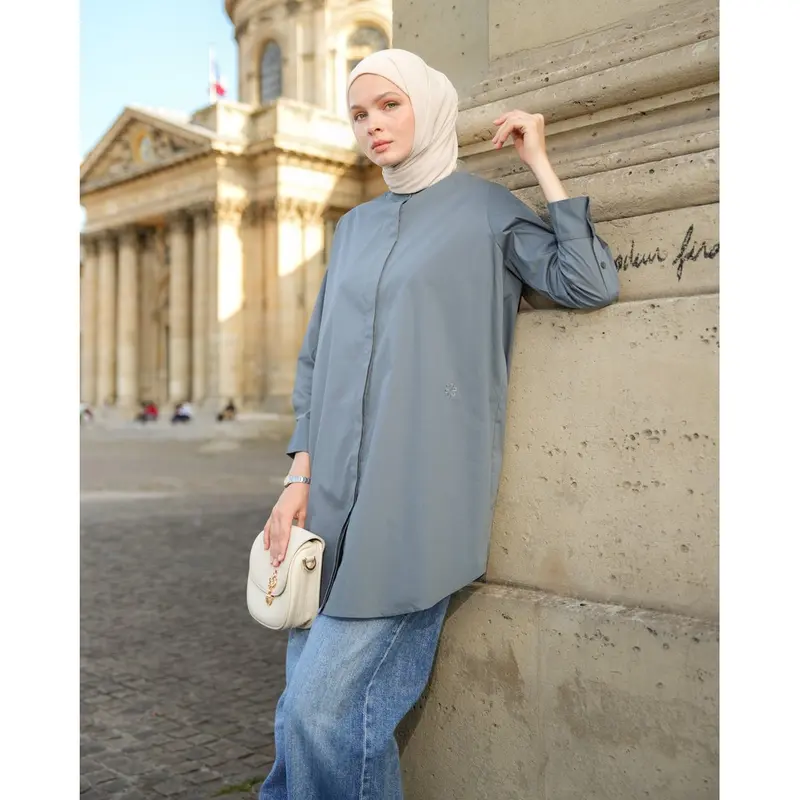 Heaven Lights - Stella Tunic - Atasan Tunik Polos Wanita 2