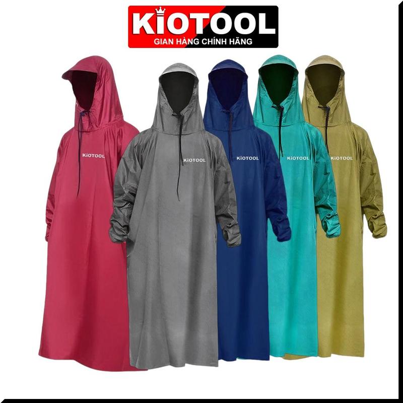 Áo mưa bít Kiotool siêu bền phù hợp nam nữ đi xe máy
