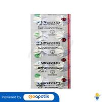 Gambar SIMVASTATIN MULIA 10 MG STRIP 10 TABLET dari Apotek HAR Farma by GoApotik Kota Bekasi 2 Tokopedia