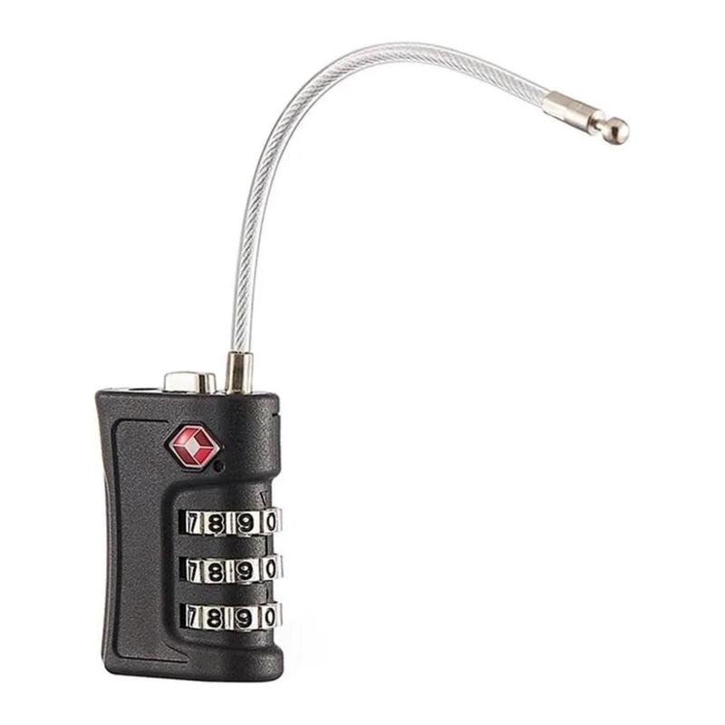 Product Introduction of Portable Password Lock, Changeable Password Lock, TSA Locks for Travel, Padlock for Cabinet, Locker, Gym, School, Suitcases, Baggage, Small Cabinets 2