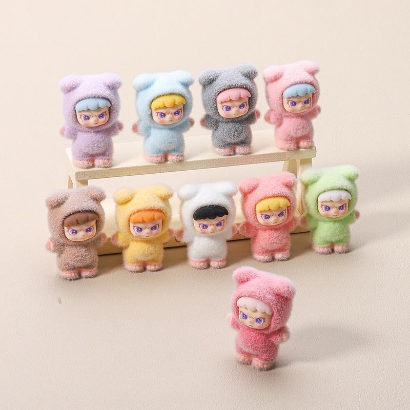 5-10 Túi Mù may mắn búp bê DORA Mini   loại đẹp dễ thương , đồ chơi nhà búp bê , bean Toy Thú Bông Thú Nhồi Bông house billie blind zipper box Thun bias