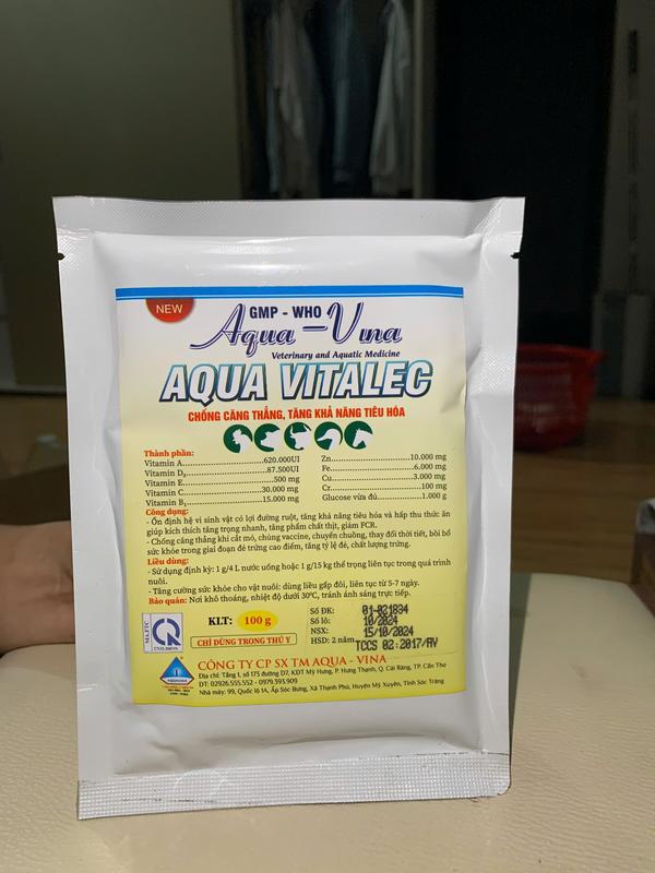 5 gói AQUA VITALEC vitamin khoáng chất tổng hợp cho gà và chim bồ câu 5