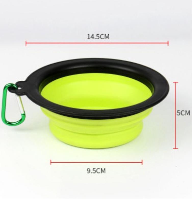 Bát ăn Du Lịch Gấp Gọn Tiện Dụng cho Chó Mèo - chất liệu cao cấp , nhiều kích thước , màu sắc 2