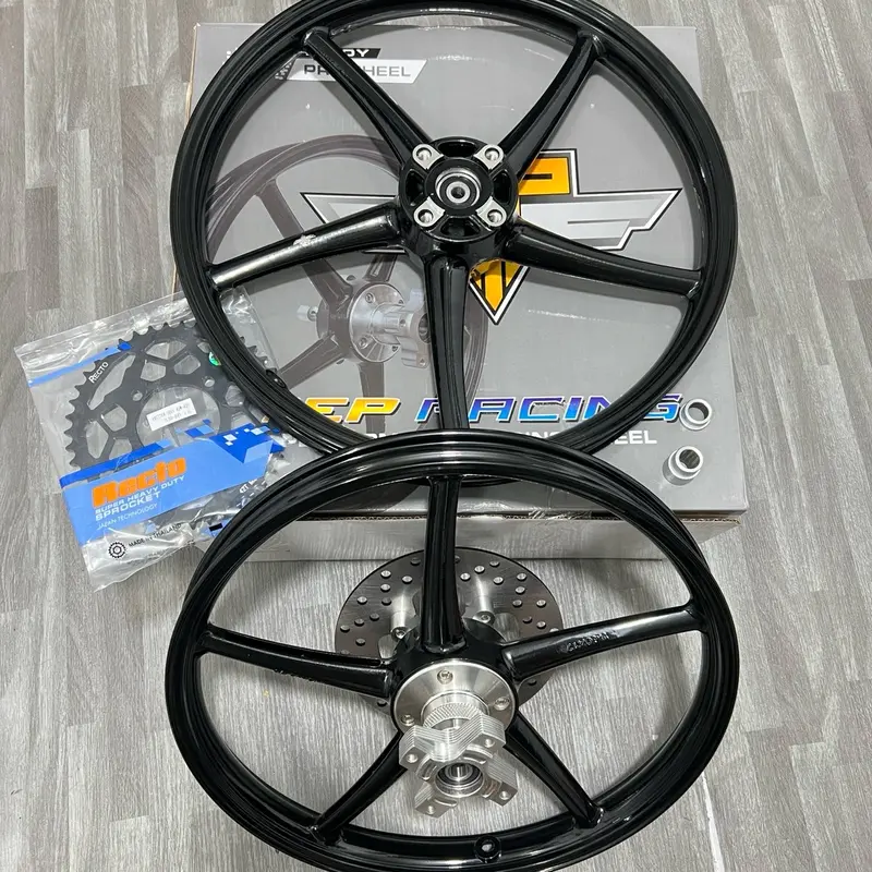 Mâm 5c drang 1.4-1.4 cùi V2  Ex150 - 155 , đầy đủ phụ kiện ráp tiện lợi Phụ Tùng 1