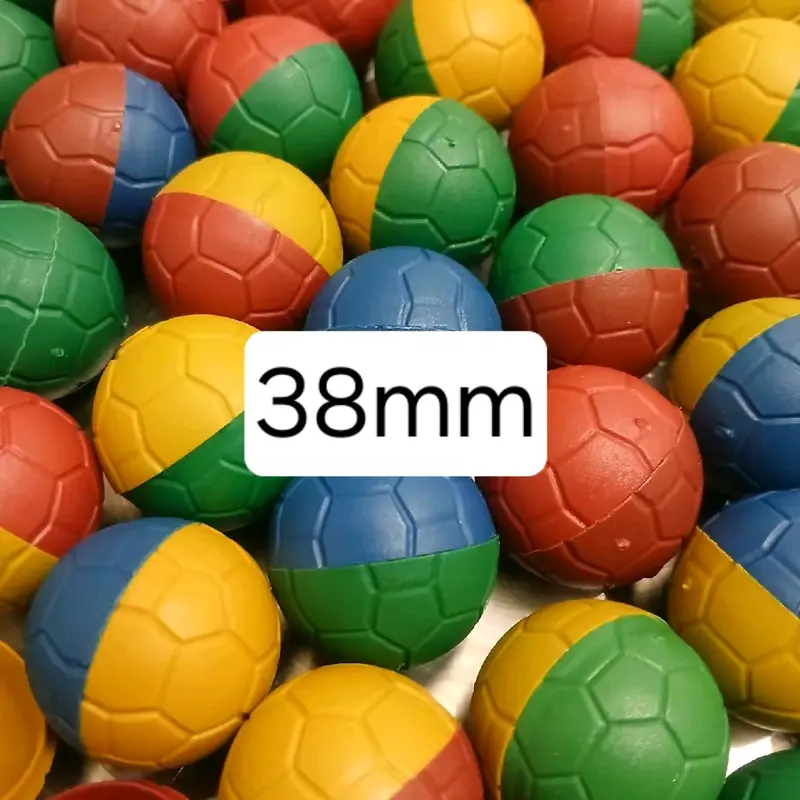 vỏ bóng nhựa 38mm, combo 50 qua,làm đồ chơi thú cưng 0