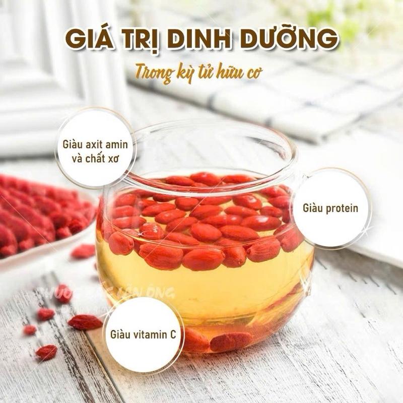 100gr Ky tử ninh hạ, hạt ky tử to, tròn, vị ngọt thanh, trà kỳ tử đẹp da, chống lão hóa - Tạp Hoá Bánh Mìi 2