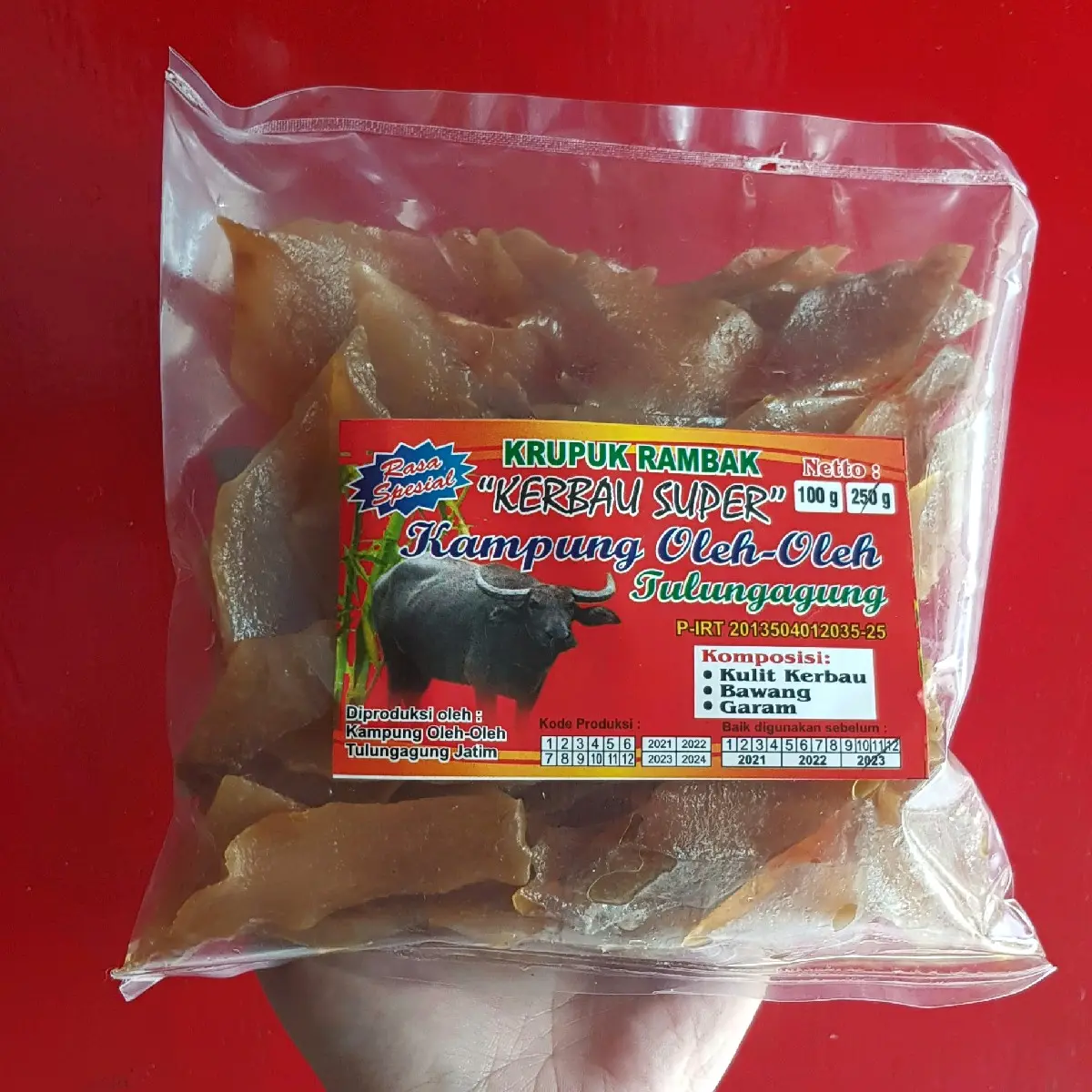 RAMBAK MENTAH KERBAU SUPER 250 GRAM