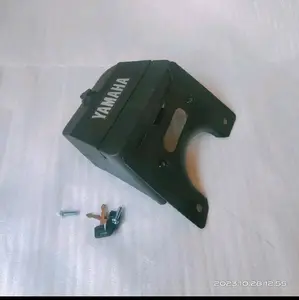 TOOLBOX BAGASI BELAKANG RX KING SETT BESI BREKET PLUS  STIKER YAMAHA