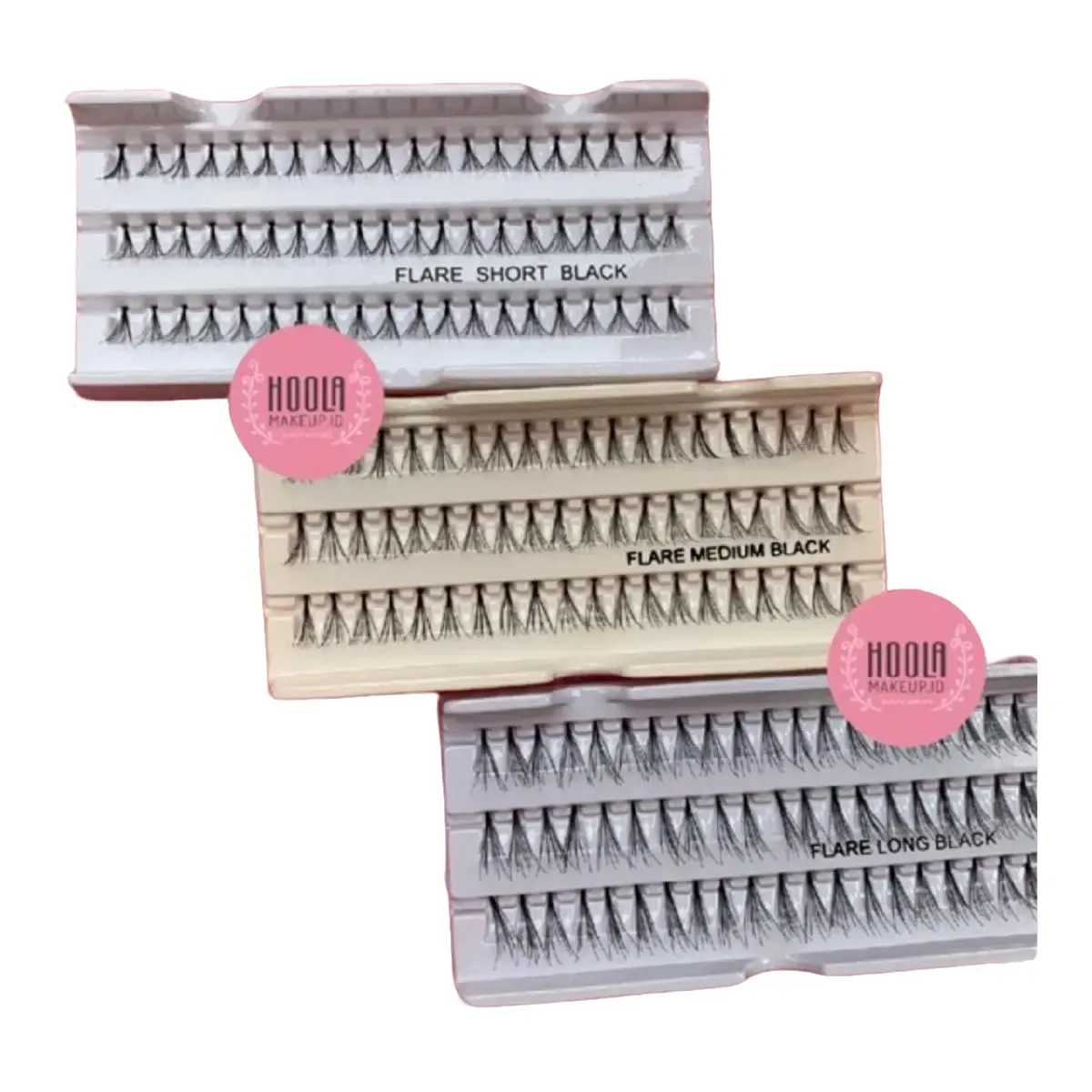 [ COD ] EYELASH EXTENTION NO BRAND BULU MATA TANAM tupai russian KNOT FLARE MURAH Bulu Mata Palsu bulumata extension