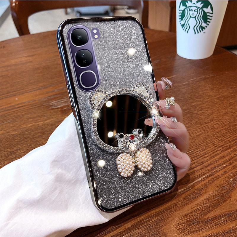 เคสโทรศัพท์มือถือ ดีไซน์หรูหรา เข้ากันได้กับ VIVO V40 Lite, Y200, Y19s 5G และ 4G, VIVOV40, V40Lite, 